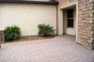 paved courtyard landscaping