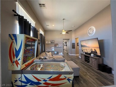 From inside Office, looking out to Living room