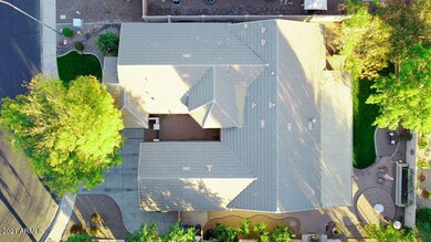 Overhead view