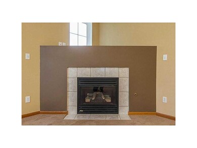 Fireplace.