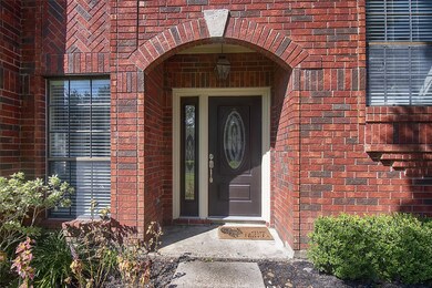 A lovely entry to the front porch of the home is very inviting for your guests.