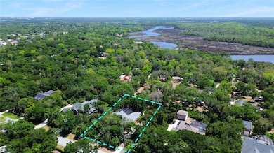 Nearby neighborhood kayak launch and dock on Spruce Creek.