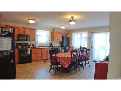 Large eat in kitchen