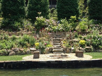 Lakefront Garden and Firepit