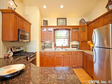 Kitchen. Custom cabinets, granite & stainless...wa