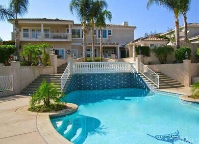 Sparkling pool and bubbly spa.