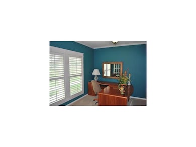 Den has double glass doors and walk-in closet - co