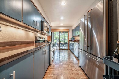 Galley Kitchen, Access to Enclosed Porch