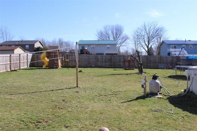 Back Yard Play ground and volleyball net