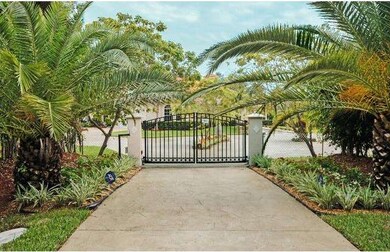Private Entrance with Electric Gate