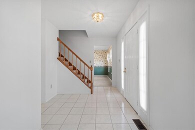 Open & bright entry.
