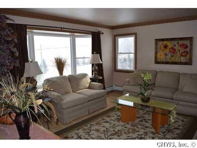 Living Room Lovely living area with fabulous bay w