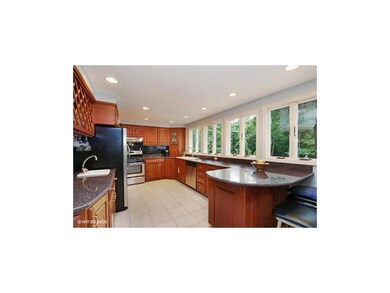 Beautiful view of backyard from kitchen/hearth roo