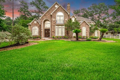 Located in the prestigious neighborhood of High Meadow Ranch, this stately home is situated on a sprawling 1.33 acre lot.  Gorgeous stone work, arched windows, and double wooden doors open to a grand entry way with 20-foot ceilings.