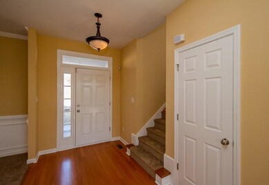 Open Foyer is spacious.