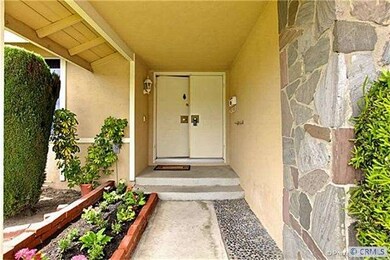 Covered  Courtyard with a double door entry, note 