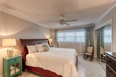 Master is large and spacious with tile flooring, c