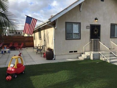 Front and patio area 4 bed house- photo taken prio