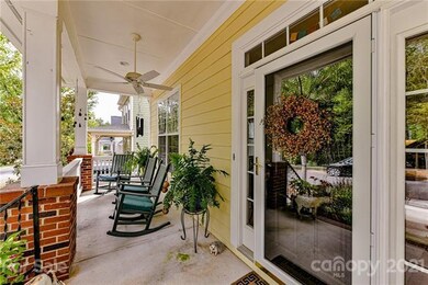 Rocking chair front porch greets you