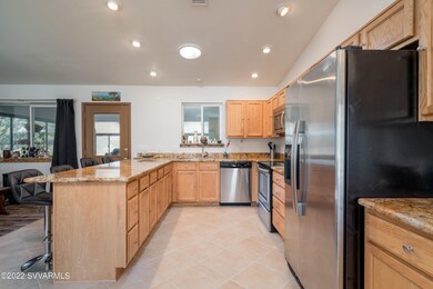Kitchen with stainless appliances