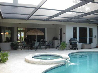 There is a Gunite pool and spa. Ahhhh....