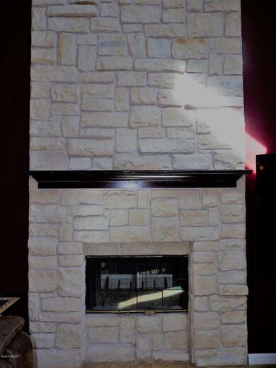 Stone Fireplace