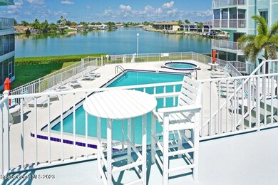 Relax by the heated waterfront pool