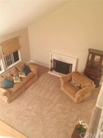 View of the Formal Living Room from upstairs...ple