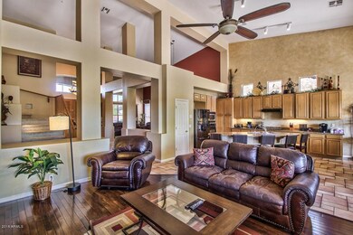 Family Room & Kitchen
