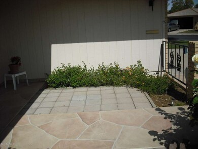 other end of front patio
