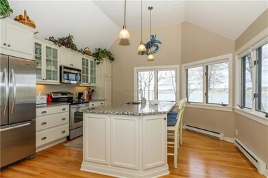 A brand new kitchen with new...