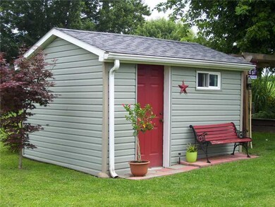 Storage. SHED COULD BE A GUEST RETREAT WITH A LITT