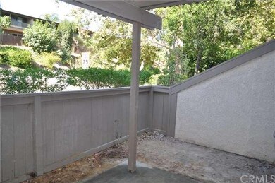 Private enclosed patio, perfect for a small pet.
