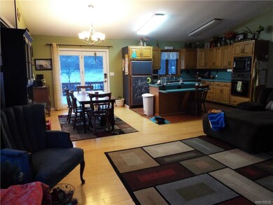 MAIN FLOOR KITCHEN, DINING ROOM AND LIVING ROOM