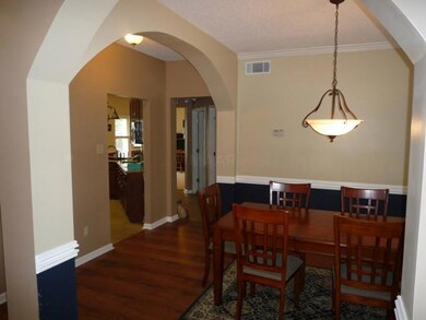 Cross View of Dining Looking Back Through  to Kitc