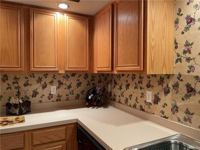 Generous counter space