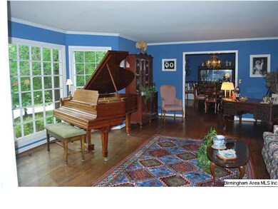 beautiful bay window in living room