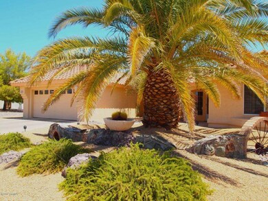 front landscaping with lighting