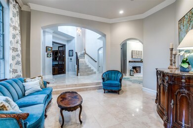 Formal Living room with a view of the beautifully 
