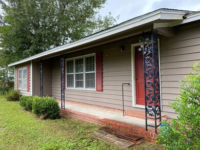 Covered front porch