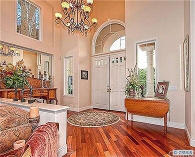 Grand Foyer with custom alabaster chandelier