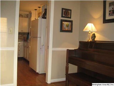 Wonderful flow from the front door to the kitchen