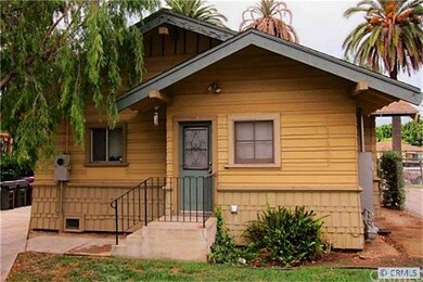 Rear view of bungalow