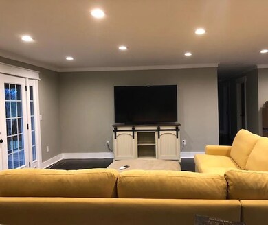 The living room is very comfy and spacious! 
