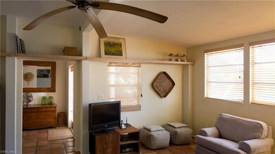 living room and foyer
