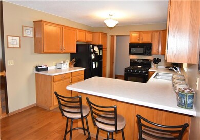 Kitchen with great counter space and lots of stora