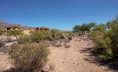 From middle of lot to SE