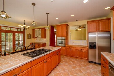 Bright open kitchen. Abundant Cabinetry!