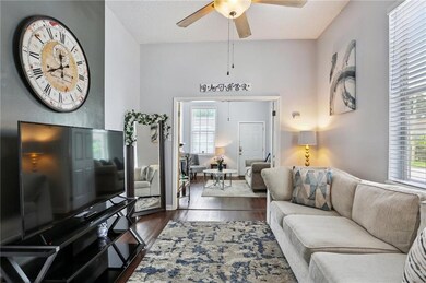 Family room facing front door