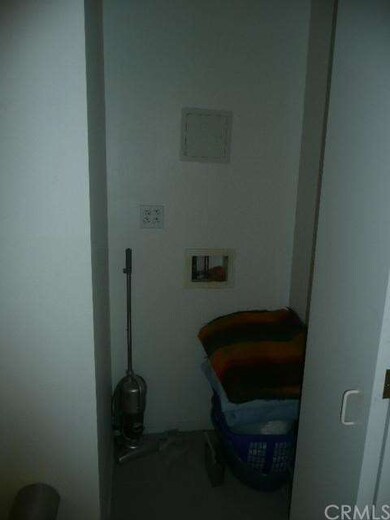 Laundry area with room for stackable washer/dryer